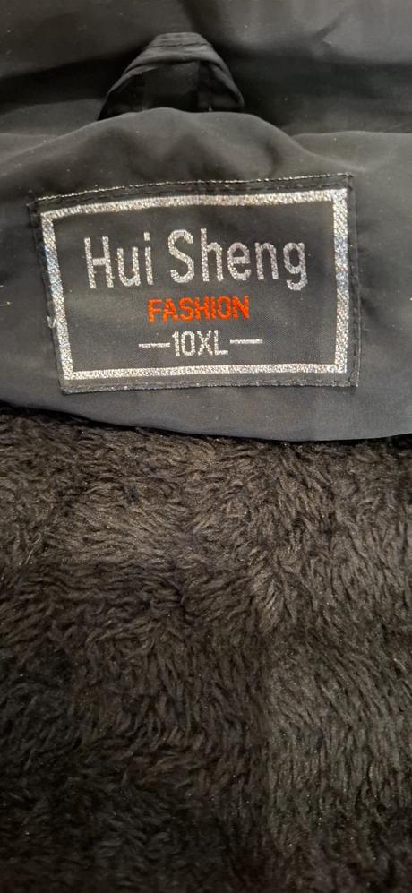 Panska zateplena bunda, 5xl