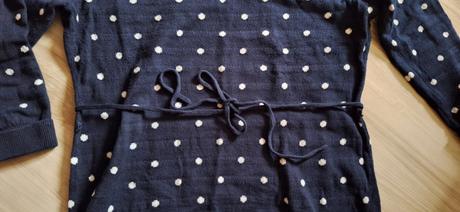 Tehotenský sveter s bodkou na uviazanie, h&m,s