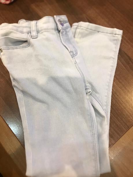 Riflové legíny, denim co,128