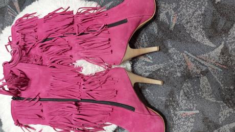 Damske cizmy z brusenej kozi olivia, 36