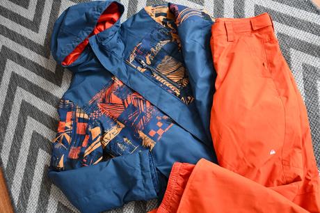 Snowboardový, lyžiarsky komplet 158-164, quiksilver,158