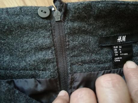Jesenná sukňa, h&m,36