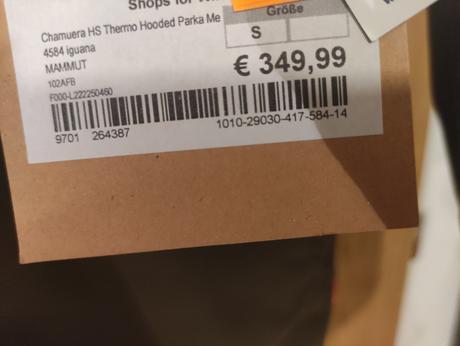 Mammut chamurra thermo, mammut,s