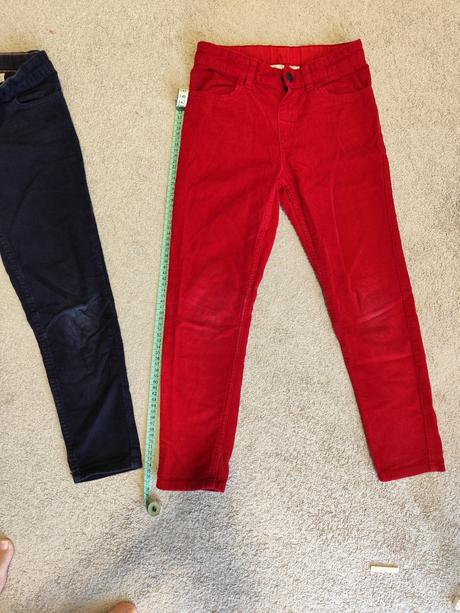 Mencestrove nohavice, h&m,128