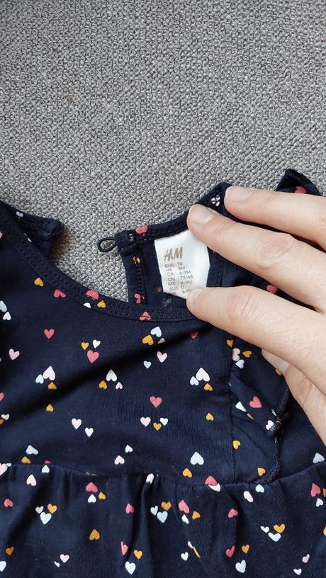 Letné šaty, h&m,74