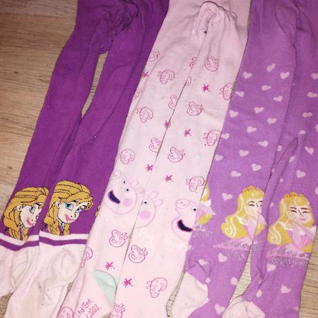 Pančušky frozen, peppa pig, šípková ruženka, disney,110