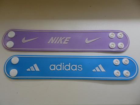 Plastové športové náramky sada- 2 ks, m