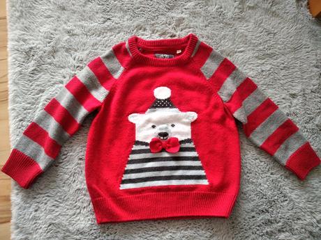 Vianočný vlnený sveter, palomino,110