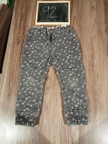 Zateplene podšité nohavice, 92