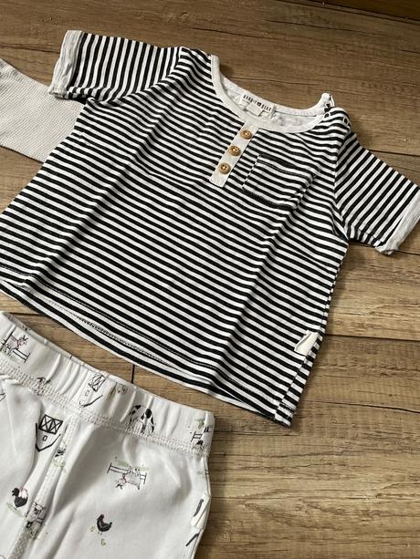 Set legíny, tričko, mikina, 74