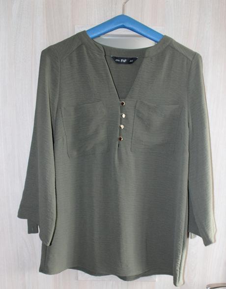 Zelená blúzka č. 36, f&f,36
