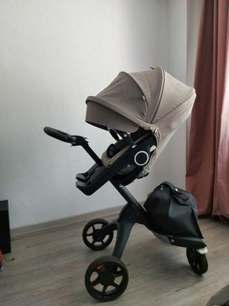 Stokke xplory v 6 brushed grey, stokke,stokke xplory v6