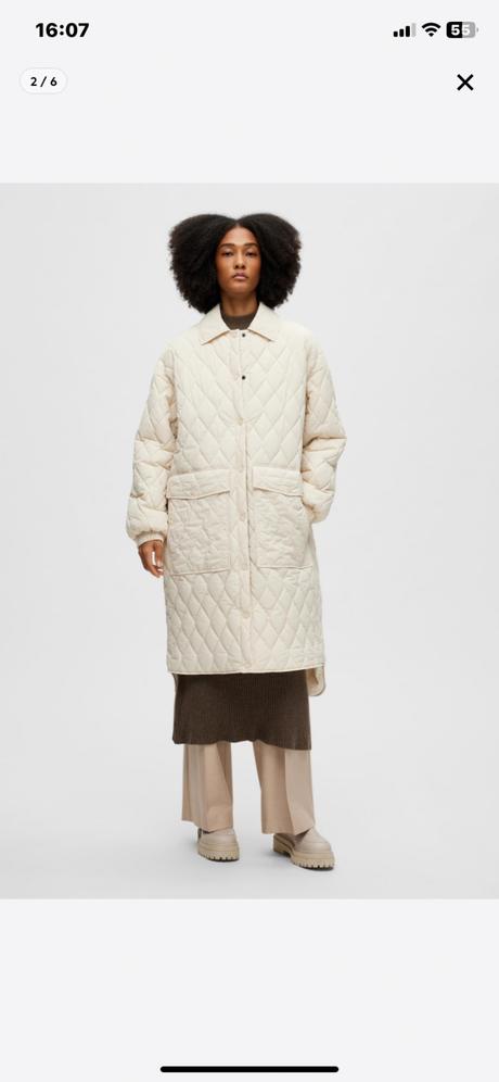 Prešívaná parka prechodná bunda nova, 34