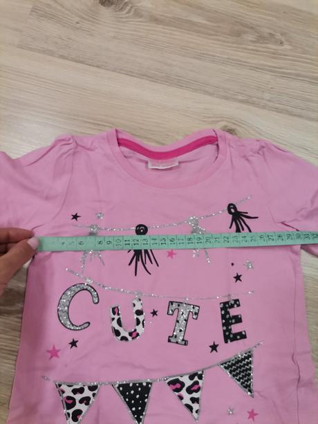 Dievčenské ruzove tričká s dlhým rukávom - 2 kusy, pepco,98