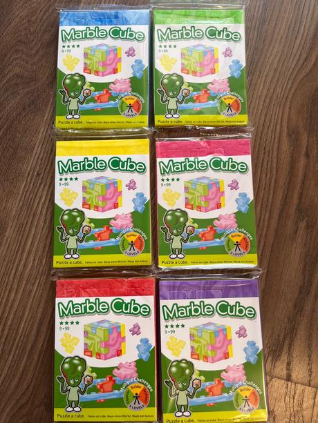Hlavolam puzzle kocka marble cube, 