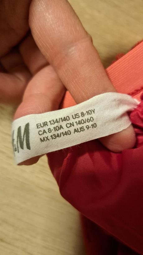 Sukňa, v.134/140, h&m,134