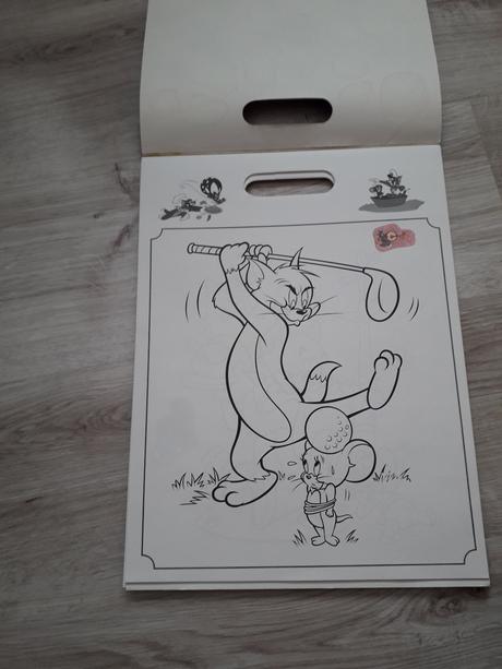 Omalovánky tom a jerry,