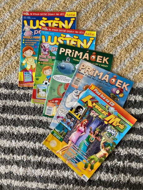 Detské časopisy české 5ks, 