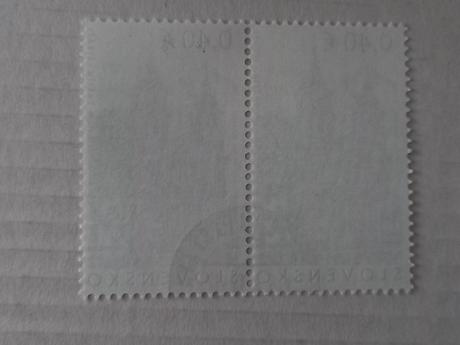 Šaštín - stráže poštová známka opečiatkovaná,