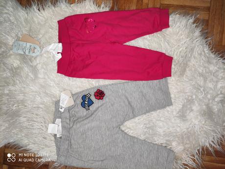 Tepláky 2 ks, 62 / 68