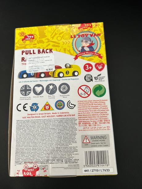 Le toy van sada pretekarskych autíčok, 