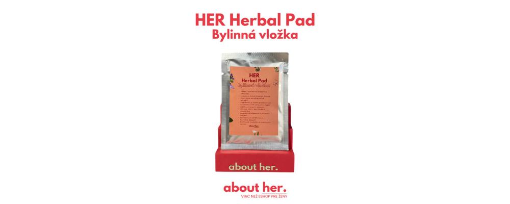 Bylinná detoxikačná intímna vložka HER Herbal Pad
