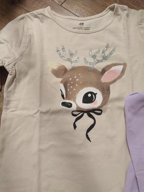 Dievčenské tričká, h&m,122