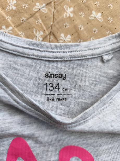 Dievčenské tričká, sinsay,134