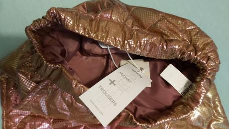 Prešívané holografické nohavice 104, sinsay,104