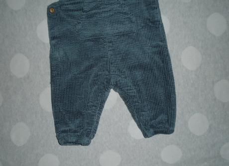 Menčestrové nohavice na traky na 6 až 9 mesiacov, zara,74
