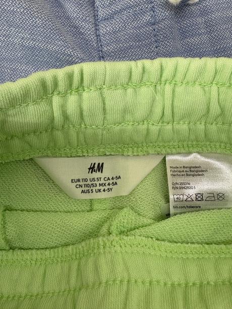 Šortky h&m, h&m,110