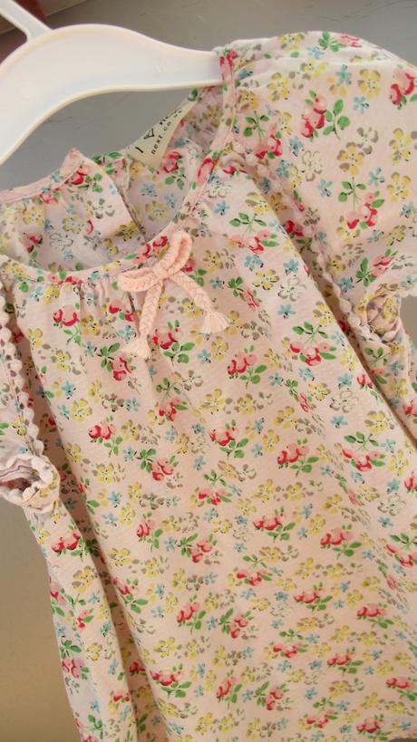 Nenosená romantická tunika - tenké plátenko, next,110