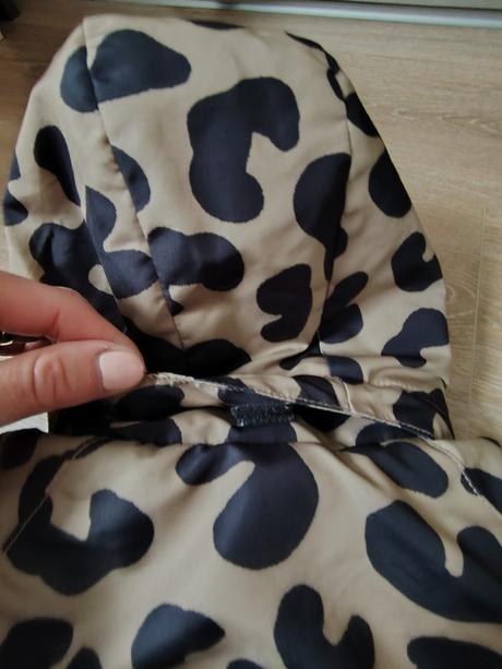 H&m zimný overal a rukavice s leo vzorom, h&m,92