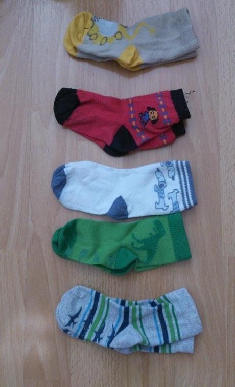 5x ponožky cena spolu, 19