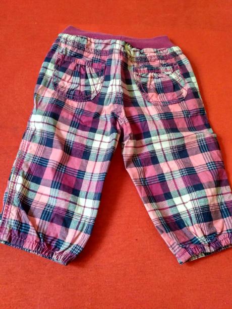 Karovane teplakove nohavice, 68