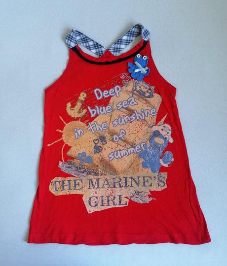 Plážové šaty - pirátka zn. zara veľ. 128, zara,128