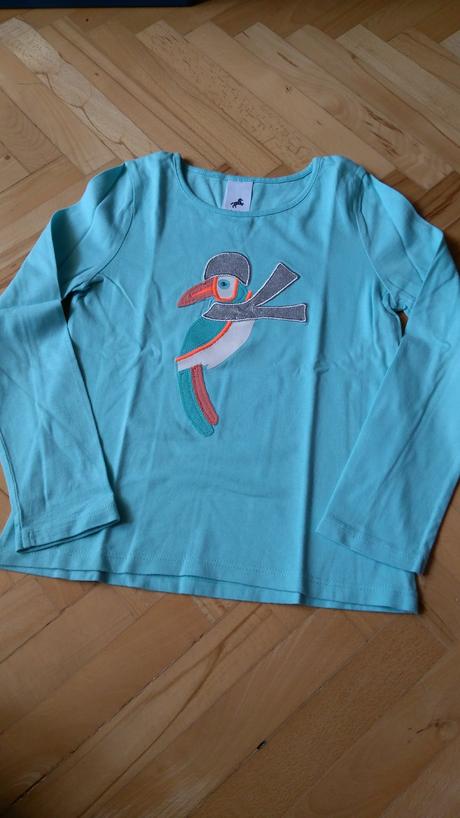 Tričko s dlhým rukávom, veľ. 122, palomino,122