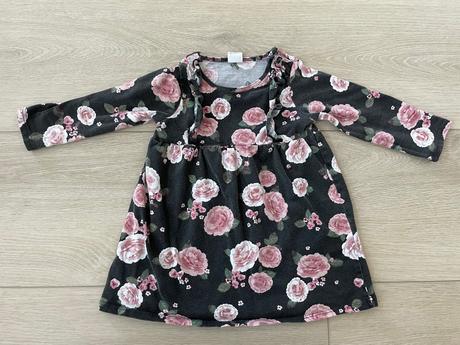 Kvetované šaty h&m, h&m,80