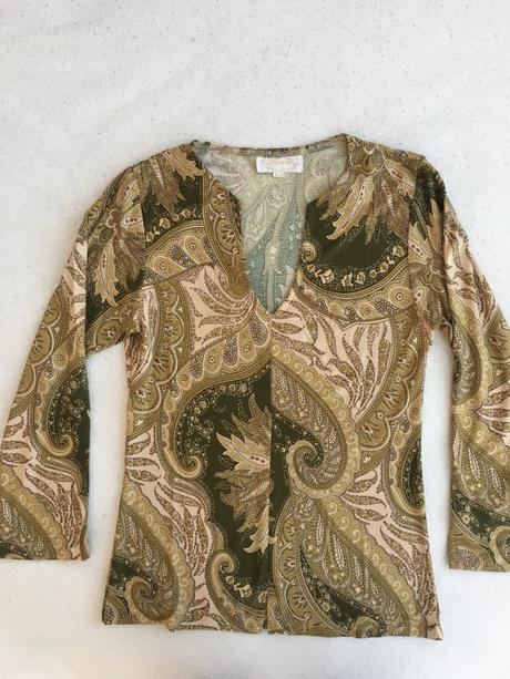 Tričko s 3/4 rukávmi zn. karin, xs