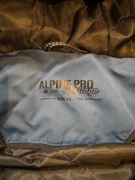 Detská puffer vesta alpine pro 152/158, alpine pro,158