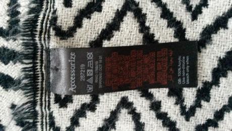 Hrubsi maxi šál monsoon accessorize - karo rozne, monsoon