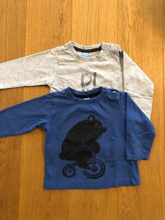 Dvojbalenie triciek s dlhym rukavom, dopodopo,74