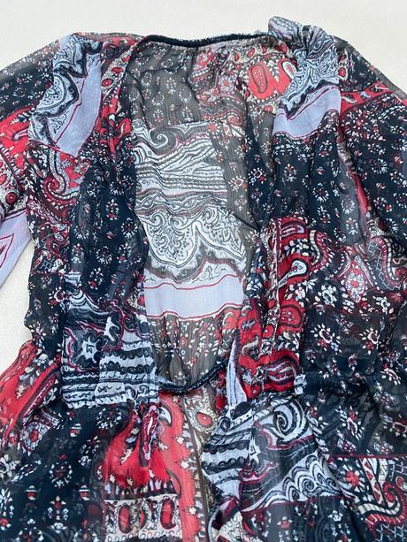 Polopriesvitný kardigan s, s