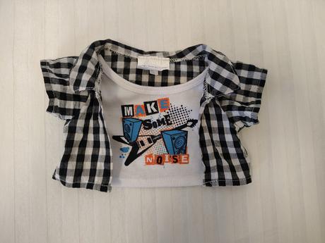 Zber. retro ježko sonic outfite, build-a-bear 2016,