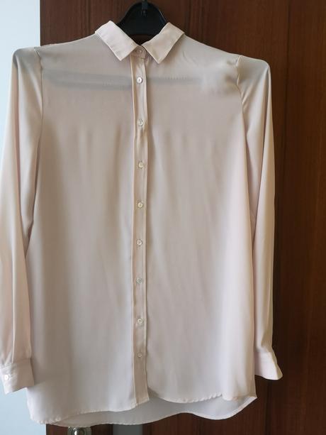 Ľahučká pudrová blúzka, mango,m