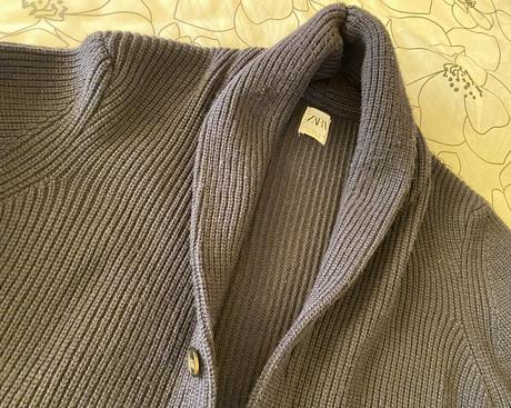 Teplý hrubý sveter zara v. m, zara,m