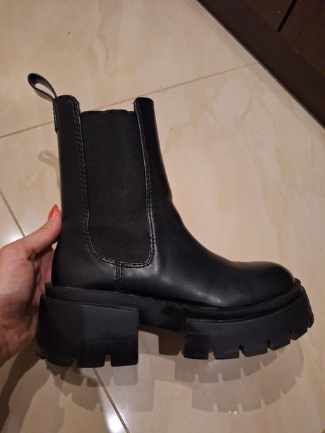 Cizmy na platforme, 36