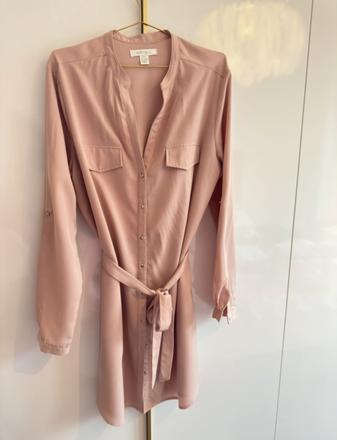 Krásne ružové koselove šaty, amisu,xl