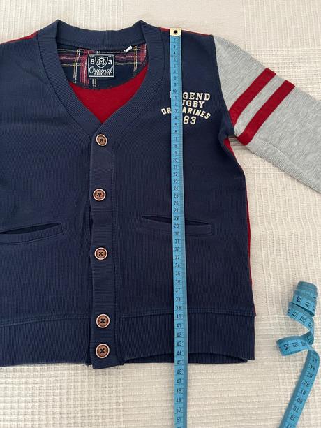 Mikinove sako zn.original martinus,velkost 110/116, original marines,116