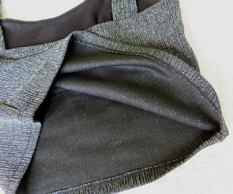 Terranova lurexový cropptop veľ.m + shein zadarmo, terranova,m